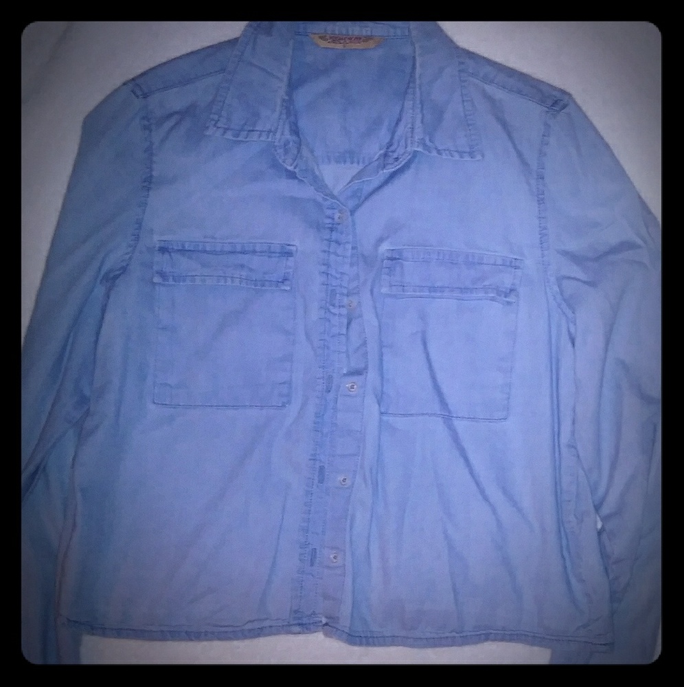 Denim Crop
